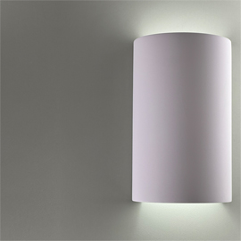 Flash Gesso Round Wall Light